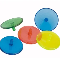 Pure Markeringsknappar-Ball Markers Neon 12 Pack