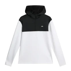 J.Lindeberg Tröjor Herr-Banks Zip Hood Vit White