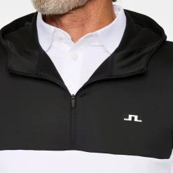J.Lindeberg Tröjor Herr-Banks Zip Hood Vit White