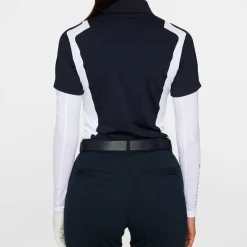 J.Lindeberg Pikétröjor Dam-Bea Polo Blå JL Navy