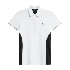 J.Lindeberg Pikétröjor Dam-Becca Polo Vit White