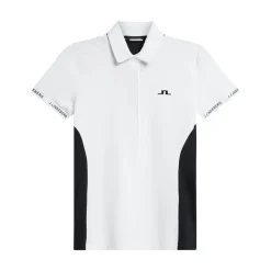 J.Lindeberg Pikétröjor Dam-Becca Polo Vit White