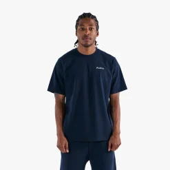 Malbon Golf Pikétröjor Herr-Bermuda Baldwin Tee Blå Navy