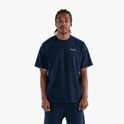 Malbon Golf Pikétröjor Herr-Bermuda Baldwin Tee Blå Navy