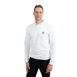 Galvin Green Tröjor Herr-Birdie Insula Crew Vit White