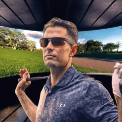 Oakley Solglasögon-Bisphera Prizm Matte Carbon