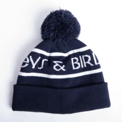 Bogeys & Birdies Mössor-Bobble Hat Blå Vit Navy/White