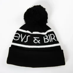 Bogeys & Birdies Mössor-Bobble Hat Svart Vit Black/White