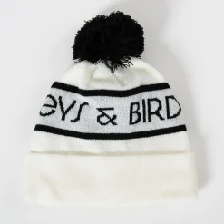 Bogeys & Birdies Mössor-Bobble Hat Vit Svart White/Black