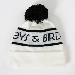 Bogeys & Birdies Mössor-Bobble Hat Vit Svart White/Black