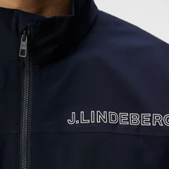 J.Lindeberg Regnjackor Herr-Bridge Rain Jacket Blå JL Navy