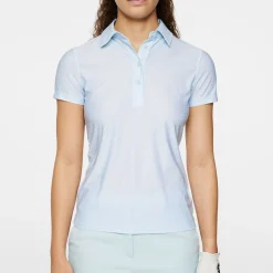 J.Lindeberg Pikétröjor Dam-Caitlyn Polo Shadow-Bridge-Winter-Sky-S
