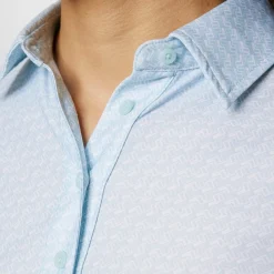 J.Lindeberg Pikétröjor Dam-Caitlyn Polo Shadow-Bridge-Winter-Sky-S