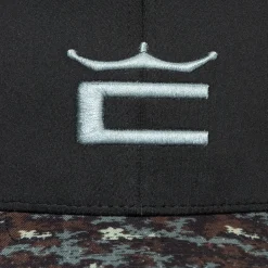 Cobra Kepsar-Camo Crown C Snapback Cap Svart Black