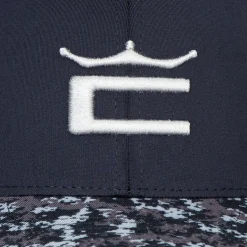 Cobra Kepsar-Camo Crown C Snapback Cap Blå Navy Blazer