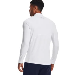 Under Armour Tröjor Herr-CG Armour Fitted Mock Vit Vit (White 100)