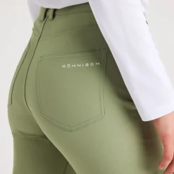 Röhnisch Byxor Dam-Chie Brushed Pant 30 Sage-Green