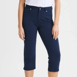 Röhnisch Capribyxor Dam-Chie Comfort Capri Blå Navy