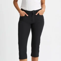 Röhnisch Capribyxor Dam-Chie Comfort Capri Svart Black