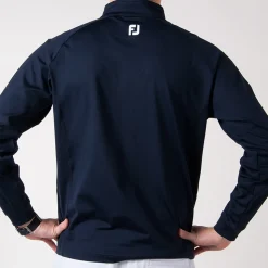 FootJoy Tröjor Herr-Chill-Out Pullover Blå Navy