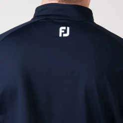 FootJoy Tröjor Herr-Chill-Out Pullover Blå Navy