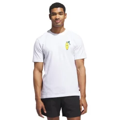 Adidas Pikétröjor Herr-Chip In Nyc Graphic T-Shirt Vit White