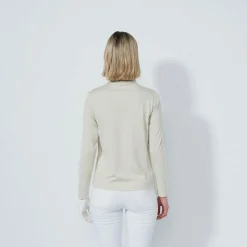 Daily Sports Tröjor Dam-Cholet Ls Full Zip Beige Raw