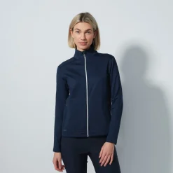 Daily Sports Tröjor Dam-Cholet Ls Full Zip Blå Navy