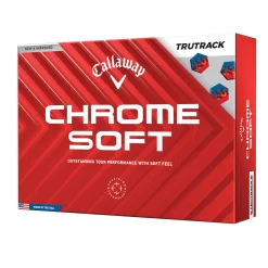Callaway Tourbollar-Chrome Soft Trutrack 2024 Vit White