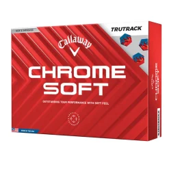 Callaway Tourbollar-Chrome Soft Trutrack 2024 Vit White