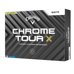 Callaway Tourbollar-Chrome Tour X 2024 Vit White