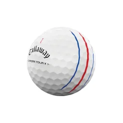 Callaway Tourbollar-Chrome Tour X Triple Track Brick Vit White