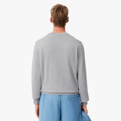 Lacoste Tröjor Herr-Classic Crew Neck Silver Chine (CCA)