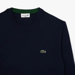 Lacoste Tröjor Herr-Classic Crew Neck Blå Navy (166)