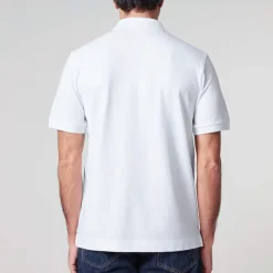 The Gimme Tour Pikétröjor Herr-Classic Logo Embroided Vit White