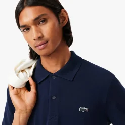 Lacoste Pikétröjor Herr-Classic Sport Polo Blå Navy (166)