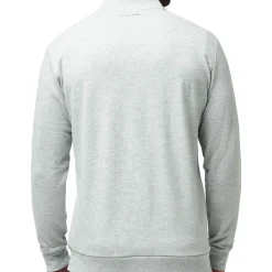 Travis Mathew Tröjor Herr-Cloud Quarter Zip 2. Heather-Light-Grey