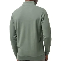 Travis Mathew Tröjor Herr-Cloud Quarter Zip 2. Heather-Balsam