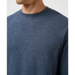 Travis Mathew Tröjor Herr-Cloud Sweater Heather-Navy