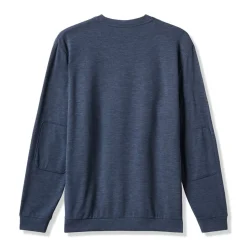 Travis Mathew Tröjor Herr-Cloud Sweater Heather-Navy