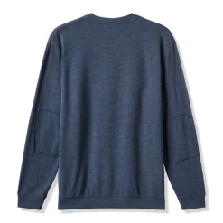 Travis Mathew Tröjor Herr-Cloud Sweater Heather-Navy
