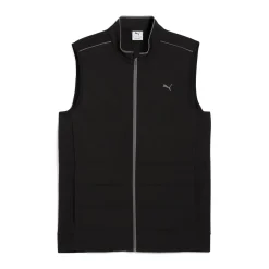 Puma Jackor Herr-Cloudspun Fleece Hybrid Vest Svart Black