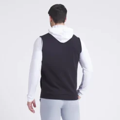 Puma Jackor Herr-Cloudspun Fleece Hybrid Vest Svart Black