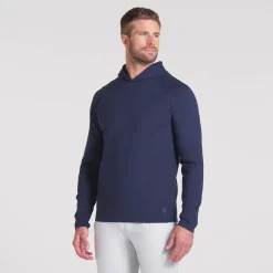 Puma Tröjor Herr-Cloudspun Tech Hoodie Deep-Navy