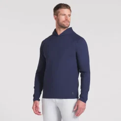 Puma Tröjor Herr-Cloudspun Tech Hoodie Deep-Navy