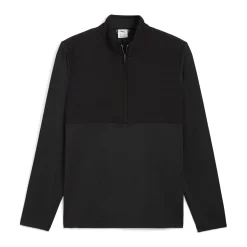 Puma Tröjor Herr-Cloudspun Tech Hybrid 1/2 Zip Svart Black