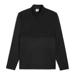 Puma Tröjor Herr-Cloudspun Tech Hybrid 1/2 Zip Svart Black