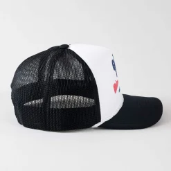 The Gimme Tour Kepsar-Coke Flakes Trucker Svart Vit Black/White