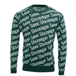 Seve Tröjor Herr-Collab Sweater Deep Green