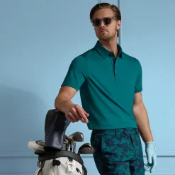 G/Fore Shorts Herr-Contrast Floral 4-Way Stretch Blå Navy (Twilight)